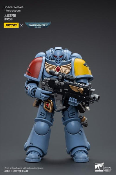 Warhammer 40K Space Wolves Intercessors 1/18 Scale Figure