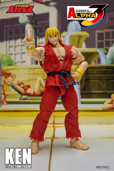 Storm Arena: Street Fighter Alpha 3 -  Ken 1/12 Scale Figure