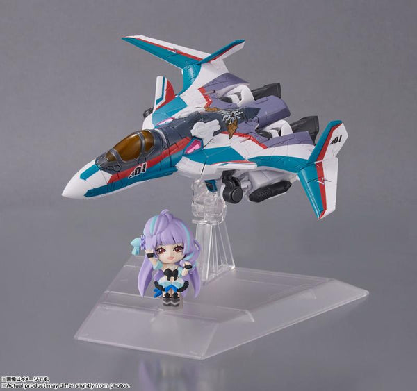 Macross Delta Tiny Session - VF-31S Siegfried (Arad Use Ver.) & Mikumo Guynemer Figure Set