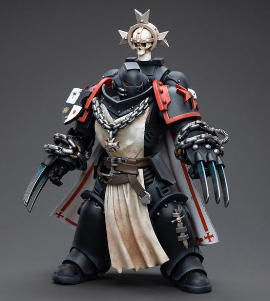Warhammer 40K Black Templars Primaris Sword Brethren Alberic 1/18 Scale Figure