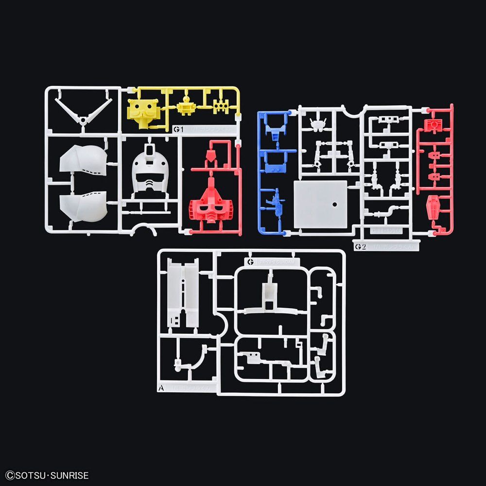 BANDAI SPIRITS Gunpla-kun Shaazaku-kun DX Set (Runner Ver.) – Modello In Plastica 1/1 Colorato, Con Parti Di Riproduzione