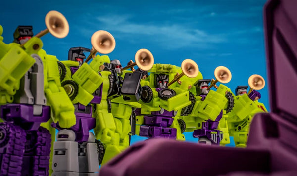 Newage H34 Hephaestus Devastator Full Set of 6 w/ Upgrade Lower Bodies