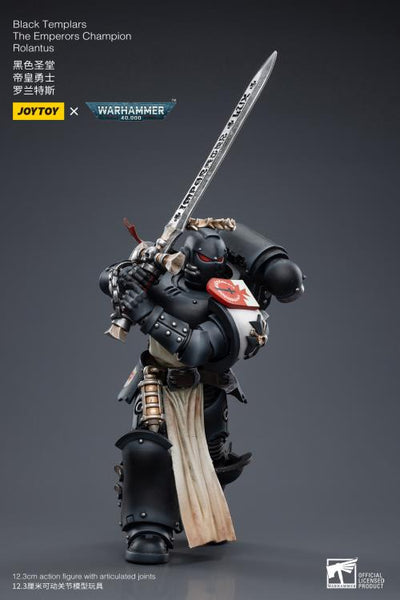 Warhammer 40K Black Templars The Emperor's Champion Rolantus 1/18 Scale Figure