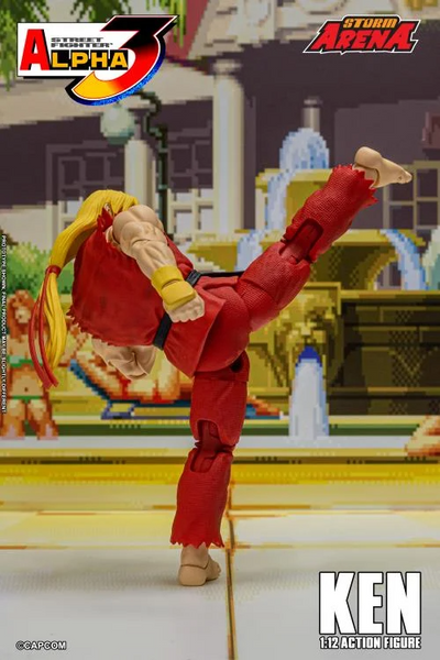 Storm Arena: Street Fighter Alpha 3 -  Ken 1/12 Scale Figure