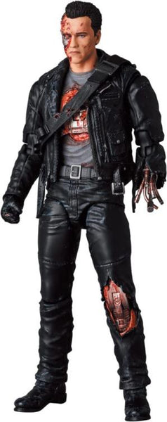 Terminator 2: Judgement Day - T-800 (Battle Damage Ver.) MAFEX No.191