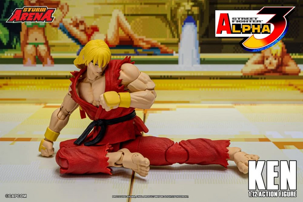 Storm Arena: Street Fighter Alpha 3 -  Ken 1/12 Scale Figure