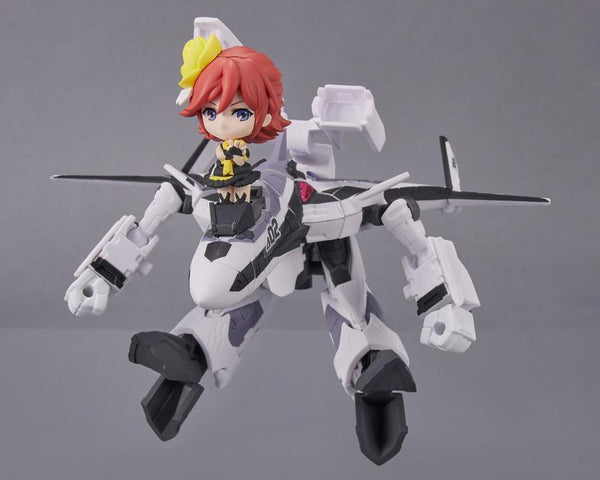 Macross Delta Tiny Session - VF-31F Siegfried & Kaname Figure Set