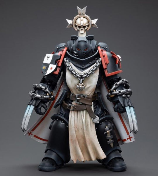 Warhammer 40K Black Templars Primaris Sword Brethren Alberic 1/18 Scale Figure