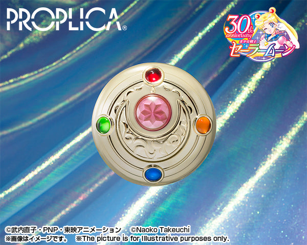 Sailor Moon Proplica Transformation Brooch & Disguise Pen Set (Brilliant Color Edition) - P-Bandai