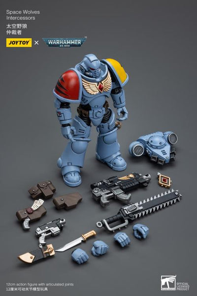 Warhammer 40K Space Wolves Intercessors 1/18 Scale Figure