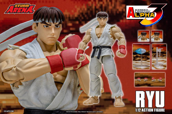 Storm Arena: Street Fighter Alpha 3 -  Ryu 1/12 Scale Figure