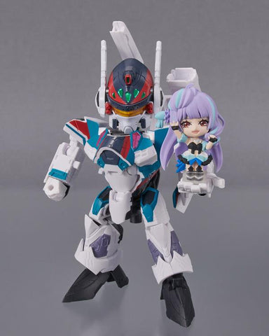 Macross Delta Tiny Session - VF-31S Siegfried (Arad Use Ver.) & Mikumo Guynemer Figure Set