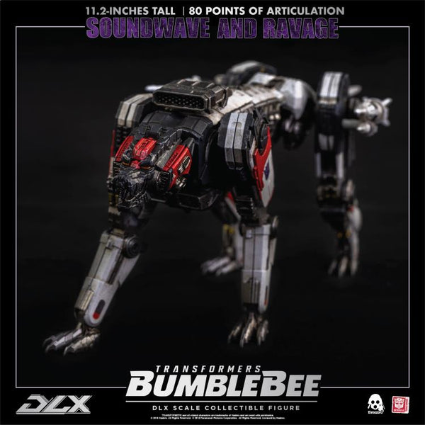 Threezero Transformers: Bumblebee DLX Scale Collectible Series Soundwave and Ravage