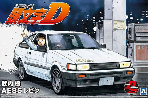 1/24 Initial D 10: Itsuki Takeuchi AE85 Levin