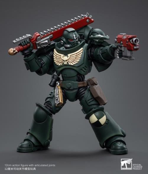 Warhammer 40K Dark Angels Intercessors Sergeant Rakiel 1/18 Scale Figure
