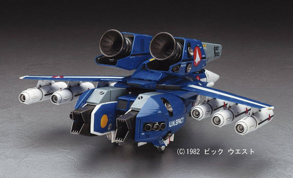 "Macross" VF-1J SUPER VALKYRIE w/RMS-1 Max & Milia 1/48 Model Kit