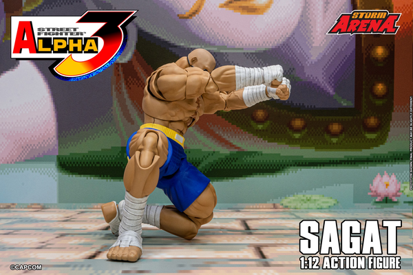 Storm Arena: Street Fighter Alpha 3 - Sagat 1/12 Scale Figure EXCLUSIVE