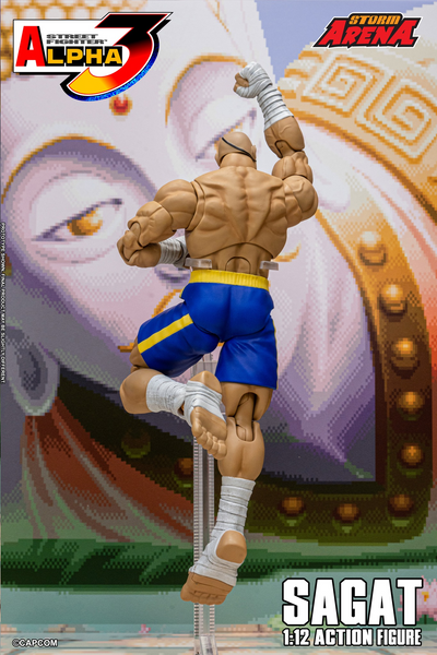 Storm Arena: Street Fighter Alpha 3 - Sagat 1/12 Scale Figure EXCLUSIVE