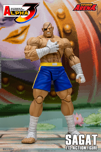 Storm Arena: Street Fighter Alpha 3 - Sagat 1/12 Scale Figure EXCLUSIVE