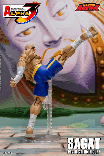 Storm Arena: Street Fighter Alpha 3 - Sagat 1/12 Scale Figure EXCLUSIVE