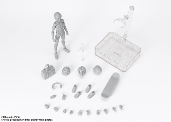 S.H.Figuarts - Body Kun - School Life Edition Set (Gray Color Ver.)