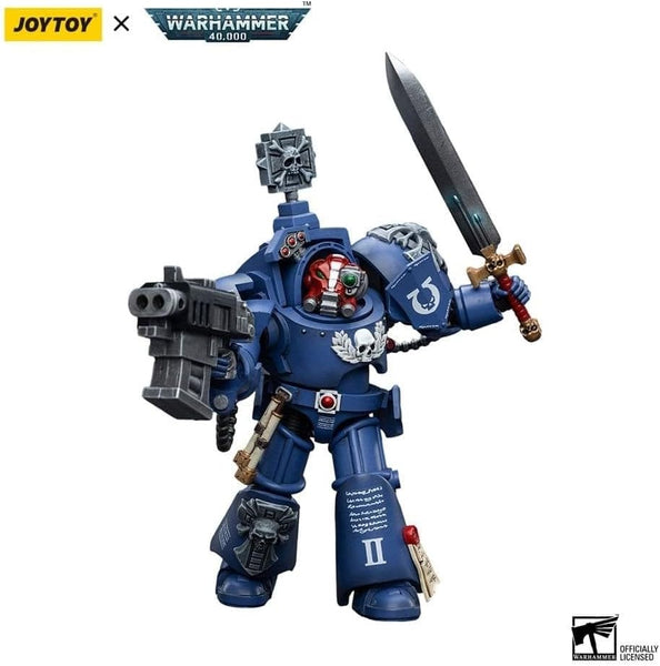 Warhammer 40K Ultramarines Terminators Sergeant Terconon 1/18 Scale Figure