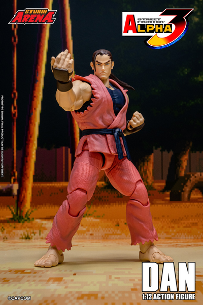 Storm Arena: Street Fighter Alpha 3 - Dan 1/12 Scale Figure EXCLUSIVE