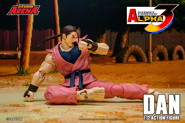 Storm Arena: Street Fighter Alpha 3 - Dan 1/12 Scale Figure EXCLUSIVE