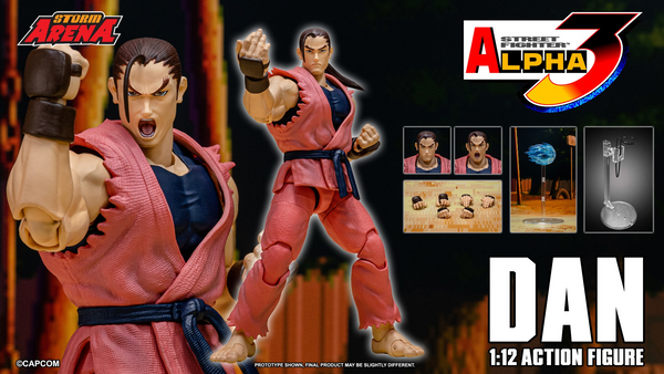 Storm Arena: Street Fighter Alpha 3 - Dan 1/12 Scale Figure EXCLUSIVE