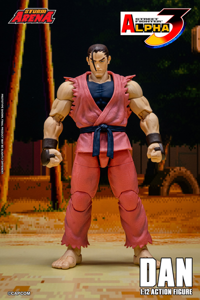 Storm Arena: Street Fighter Alpha 3 - Dan 1/12 Scale Figure EXCLUSIVE