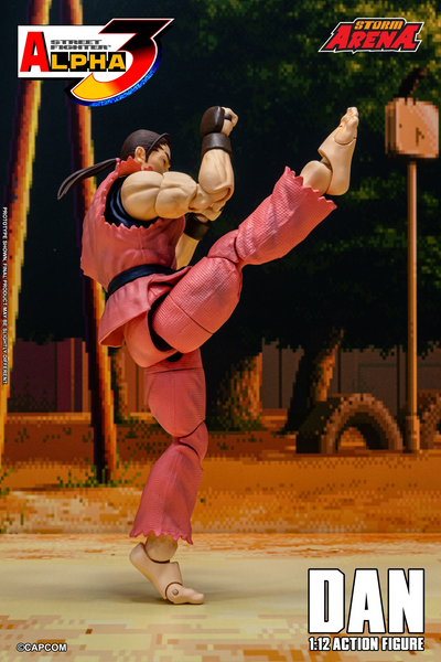 Storm Arena: Street Fighter Alpha 3 - Dan 1/12 Scale Figure EXCLUSIVE
