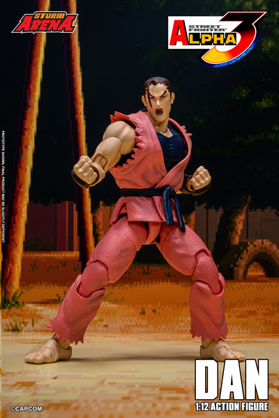 Storm Arena: Street Fighter Alpha 3 - Dan 1/12 Scale Figure EXCLUSIVE