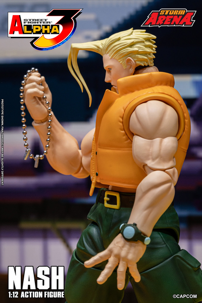 Storm Arena: Street Fighter Alpha 3 - Nash 1/12 Scale Figure EXCLUSIVE