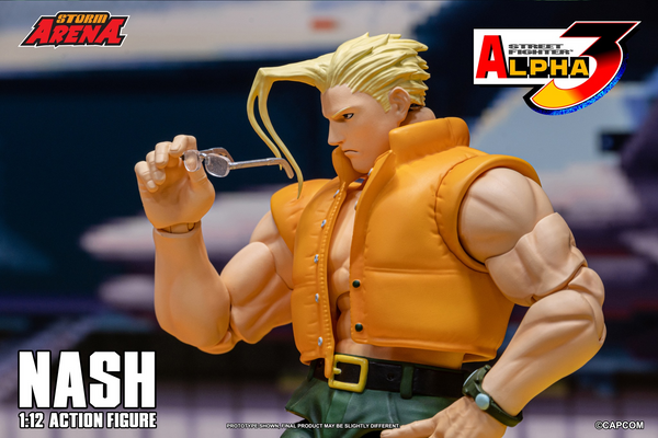 Storm Arena: Street Fighter Alpha 3 - Nash 1/12 Scale Figure EXCLUSIVE