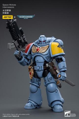 Warhammer 40K Space Wolves Intercessors 1/18 Scale Figure