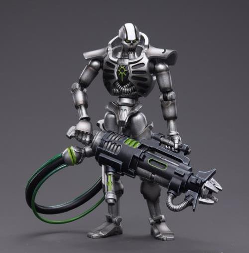 Warhammer 40k Necrons Sautekh Dynasty Immortal with Tesla Carbine 1/18 Scale Figure