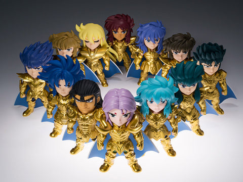 Saint Seiya ARTlized The Supreme Gold Saints Assemble! Box Set of 12 Figures