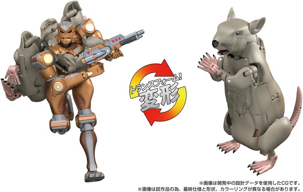 Transformers Masterpiece MPG-15 Rattle (Rattrap)