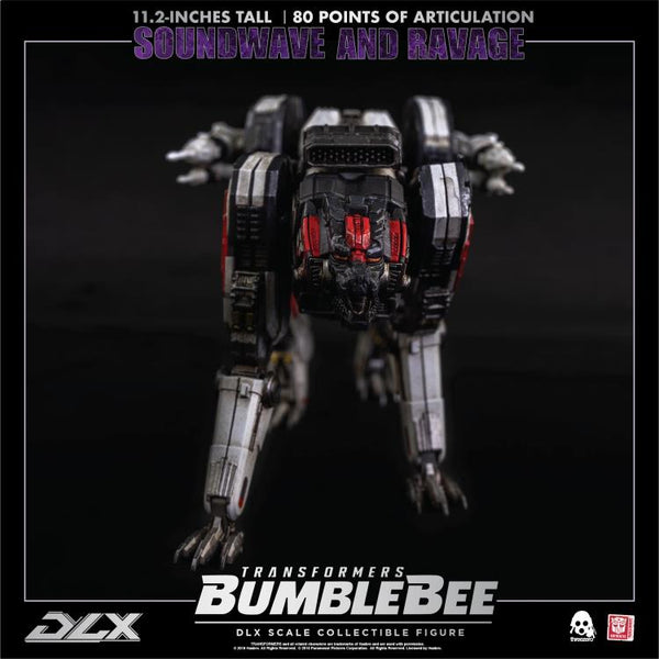 Threezero Transformers: Bumblebee DLX Scale Collectible Series Soundwave and Ravage