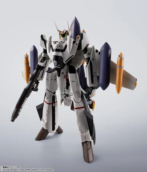 Hi-Metal R Macross Zero: VF-0S Phoenix (Roy Fokker) + QF-2200D-Ghost