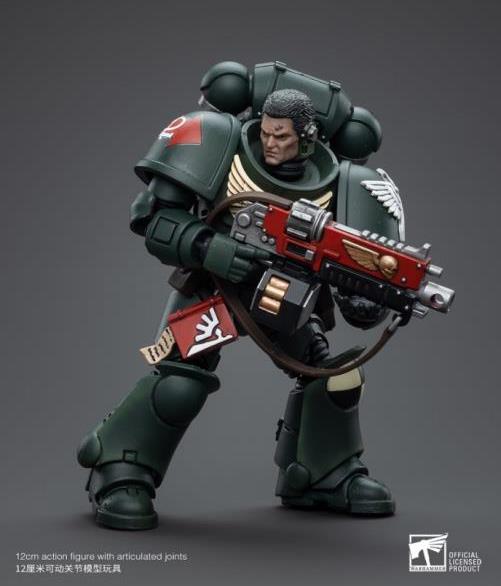 Warhammer 40K Dark Angels Intercessors Brother Asharr 1/18 Scale Figure
