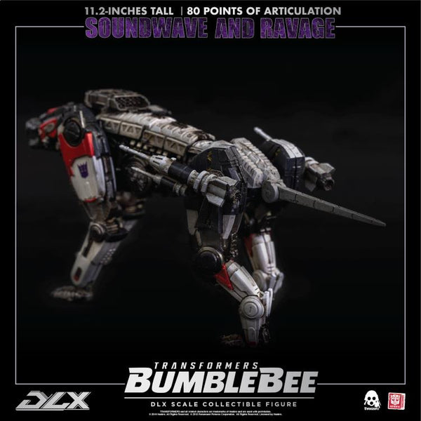 Threezero Transformers: Bumblebee DLX Scale Collectible Series Soundwave and Ravage