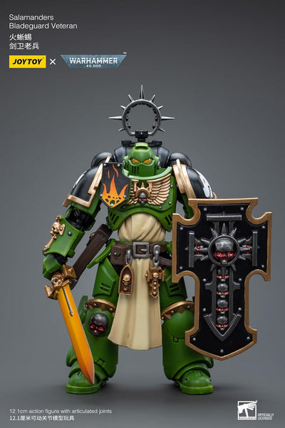 Warhammer 40K Ultramarines Salamanders Bladeguard Veteran 1/18 Scale Action Figure