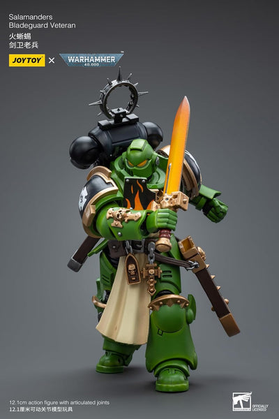 Warhammer 40K Ultramarines Salamanders Bladeguard Veteran 1/18 Scale Action Figure