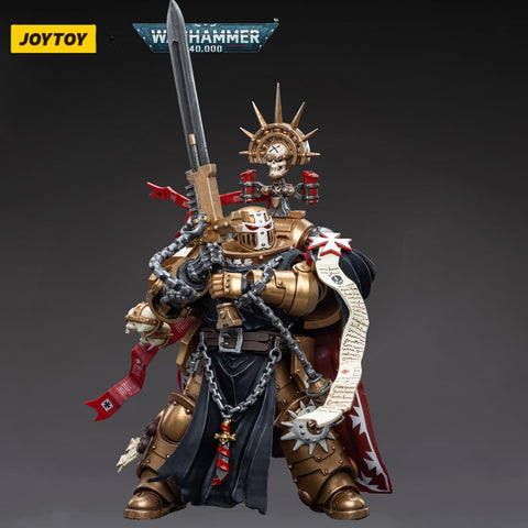 Warhammer 40K Black Templars High Marshal Helbrecht 1/18 Scale Figure