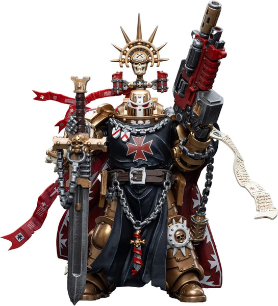 Warhammer 40K Black Templars High Marshal Helbrecht 1/18 Scale Figure