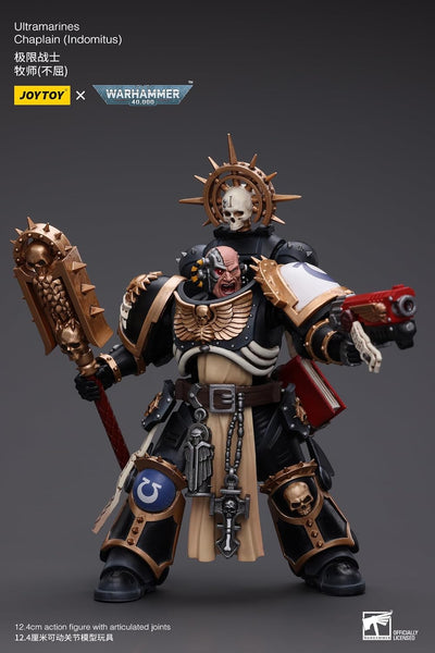 Warhammer 40k Ultramarines Chaplain (Indomitus) 1/18 Scale Action Figure