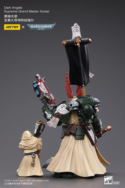 Warhammer 40k Dark Angels Supreme Grand Master Azrael 1/18 Scale Action Figure