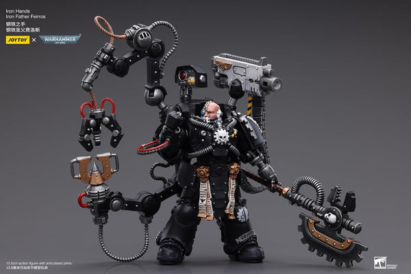 Warhammer 40K Iron Hands Iron Father Feirros 1/18 Scale Figure