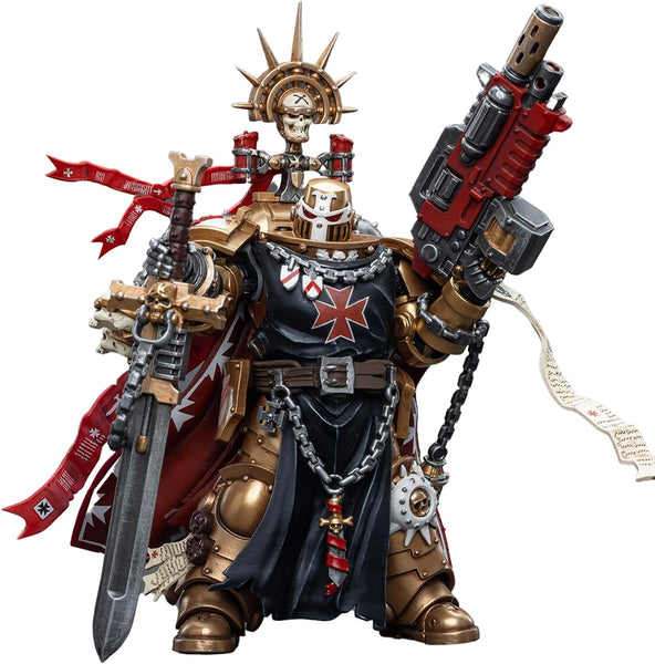Warhammer 40K Black Templars High Marshal Helbrecht 1/18 Scale Figure